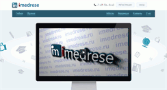 Desktop Screenshot of imedrese.com