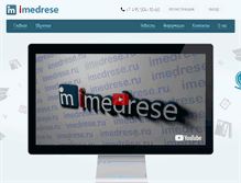 Tablet Screenshot of imedrese.com